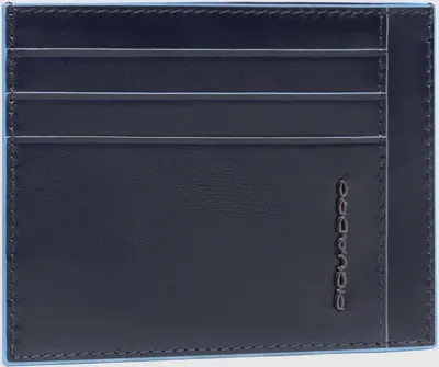 Чехол для кредитных карт Piquadro Blue  Square  PP2762B2R/BLU2  синий натур.кожа