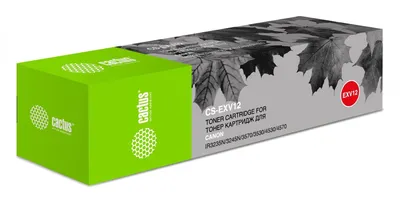 Тонер-картридж Cactus CS-EXV12, черный, 24000 стр., для Canon IR3035/3045/3530