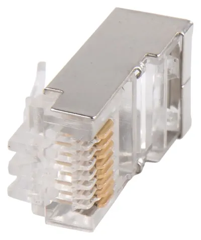 CS3-1C5EF-G Коннектор ITK Generica () FTP кат.5e RJ45  прозрачный  (упак.:1шт)