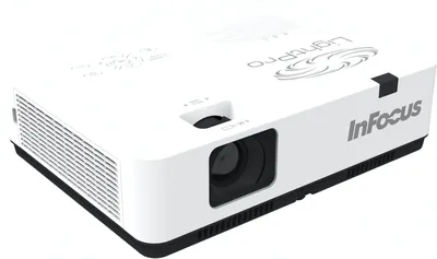 Проектор INFOCUS IN1024 3LCD, 4000 lm, XGA (1024x768), 50000:1, 1.481.78:1,3.5мм in,Composite video,Component,VGA IN х2, HDMI IN, Audio in(RCAх2), USB-A, USB B х2, VGA out, Audio 3.5мм out, лампа 20000ч.(ECO mode), RJ45,RS232, 1x16W, 31дБ, 3,3 кг