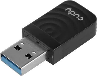Адаптер беспроводной связи (Wi-Fi) CUDY AC1300 Wi-Fi USB 3.0 Adapter 1300Mbps High Gain Wi-Fi USB 3.0 Adapter, 802.11ac/a/b/g/n, 867Mbps at 5GHz + 400Mbps at 2.4GHz, USB 3.0 (WU1300S)