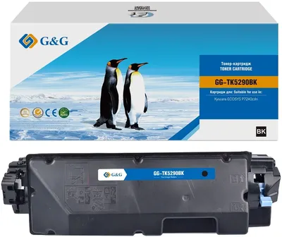 Картридж лазерный G&G GG-TK5290BK, черный, 17000 стр., для Kyocera ECOSYS P7240cdn