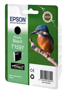 Картридж Epson C13T15914010, фото черный, 9100 стр.