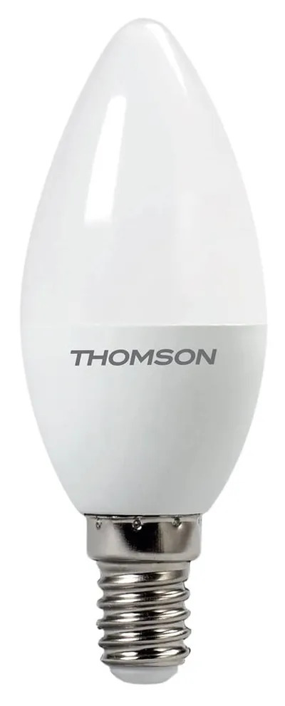 Лампа светодиодная Thomson TH-B2014, 6Вт, E14, свеча, нейтральный белый