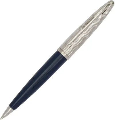 Ручка шариков. Waterman Carene L`Essence du Bleu (2166425) LaqBlue CT M син. черн. подар.кор.