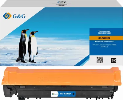Картридж лазерный G&G GG-W2010A, W2010A (659A), черный (16000 стр.) для HP CLJ Ent M856/MFP M776