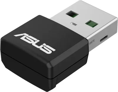 Адаптер Asus USB-AX55 NANO, Wi-Fi 6, 400+867 Мбит/с, USB 3.0