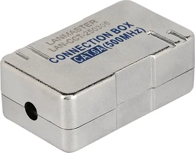 Соединитель LANMASTER LAN-CNB-STP6A, белый