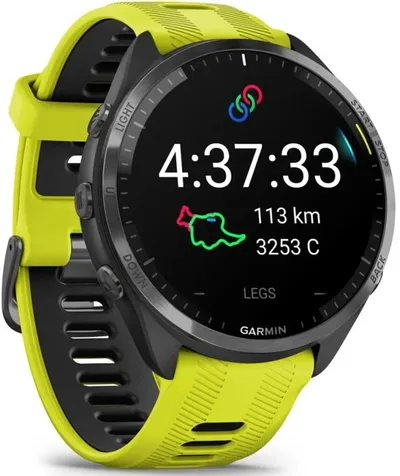 Смарт-часы Garmin Forerunner 965 010-02809-12, 1.4" AMOLED, 47мм, черный корпус