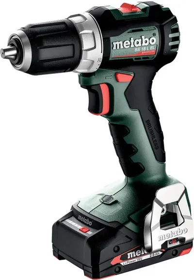 Дрель-шуруповерт Metabo BS 18 L BL 18Вт аккум. патрон:быстрозажимной (кейс в комплекте) (613155500)