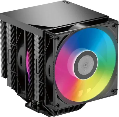 Кулер PCCOOLER RT720TC-BKAWYX-GL, ARGB, 4-pin, Al+Cu