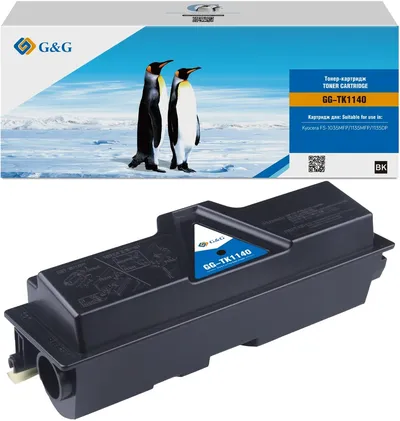 Картридж лазерный G&G GG-TK1140 черный (7200 стр.) для Kyocera FS-1035/1135/M2535dn