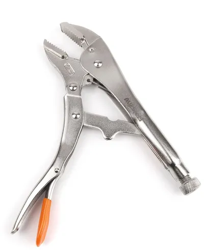 Захват с фиксатором 10" с прямыми губками 10" AVSteel