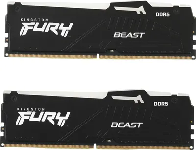 Память Kingston KF552C40BBAK2-32, DDR5, 2×16ГБ, 5200MHz, CL40