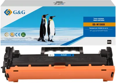 Картридж лазерный G&G 136X GG-W1360X черный (2600 стр.) для HP LaserJet M211d/209/233/234