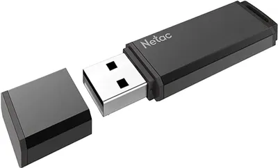Носитель информации Netac U351 16GB USB3.2 Flash Drive, aluminum alloy housing (replaced NT03U351N-016G-30BK)