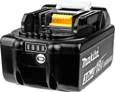 Аккумулятор Makita 632G12-3, BL1830B, 18 В, 3 А·ч, Li-Ion