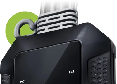 KVM-переключатель ATEN CS22H [CS22H-AT] кабельный, 2 порта, USB, 4K HDMI, пульт удаленного переключения порта/ 2 PORT USB HDMI  KVM SWITCH