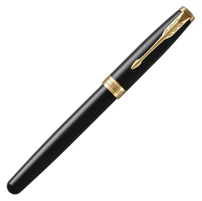 Ручка роллер Parker CW1931496, Sonnet Core T530, LaqBlack GT F