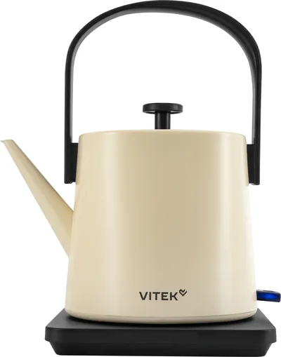 Чайник Vitek VT-WK1001, 0.8л, 1000Вт, металл