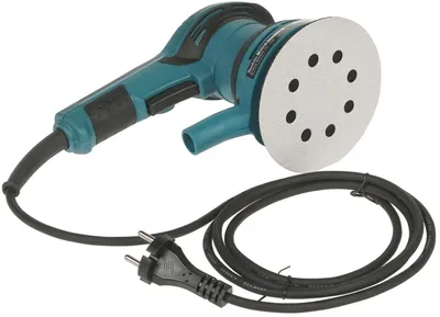 Makita BO5040 Эксцентриковая шлифовальная машина [BO5040] {300Вт,ф125мм,12000об\м,ампл-2.8мм,1.4кг,кор,п\сборник,доп.рукоятка}