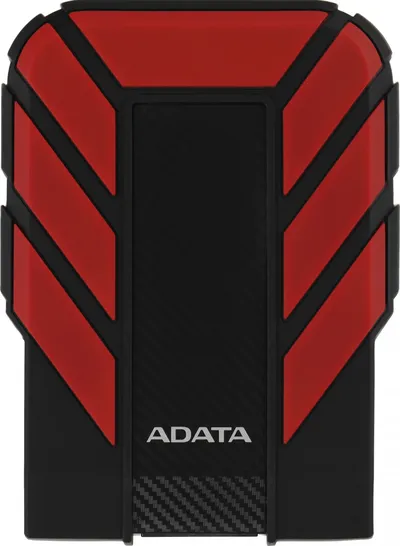 Жесткий диск внешний ADATA HD710 Pro AHD710P-1TU31-CRD 1TB 2.5" USB 3.1, IP68, Shock Sensor, Red, Retail {20}, (460417)