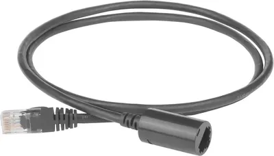 Патч-корд LANMASTER LAN-PCEXT/U5E-3.0-GY, UTP cat.5e, RJ45 розетка-вилка, 3м