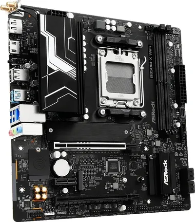 Материнская плата Asrock B850M-X WiFi R2.0, AM5, B850, DDR5, mATX
