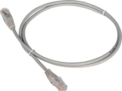 Патч-корд Lanmaster TWT-45-45-20-GY, UTP, кат.5e, RJ-45, 20 м, серый