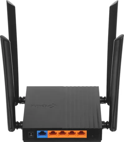 Маршрутизатор TP-Link ARCHER C64, AC1200, 2.4+5 ГГц, 4×GbE LAN