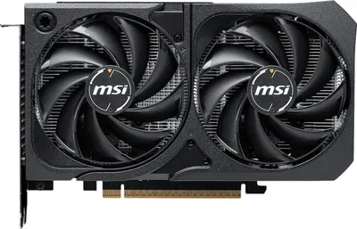 Видеокарта MSI NVIDIA - GeForce RTX 5060 Shadow 2X, PCI-E 5.0, GDDR7 8GB 128bit, 1x HDMI, 3x DP, max 7680 x 4320 (8K), 145Вт, 197мм, RTX 5060 8G SHADOW 2X
