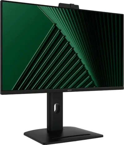 Монитор 27" MSI PRO MP275QPDG IPS 2560x1440, 100 Гц, 4 мс (GtG), 16:9, 250 кд/м², HDMI 2.0b (x2), DisplayPort 1.2a (MST), USB-C (98 Вт), встроенная веб-камера, динамики (2x2 Вт), Flicker Free, Low Blue Light, PIP, CEC, HDR Ready, регулировка по высоте, поворотная подставка, портретный режим, подставка для телефона, черный