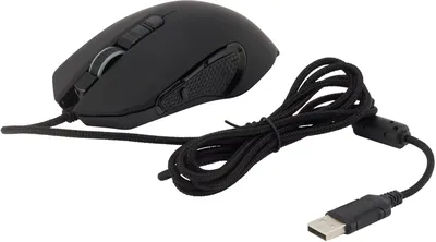 Мышь Acer ZL.MCEEE.00Q, проводная, оптическая 6400dpi, USB, RGB