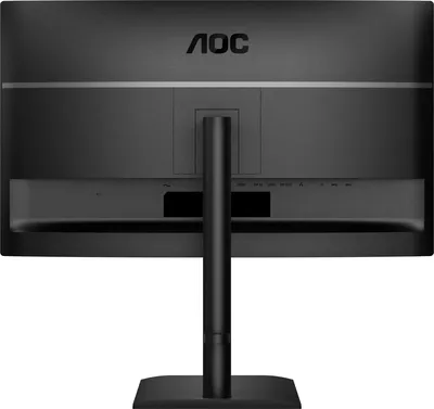 Монитор 27" AOC Q27E4CV IPS 2560x1440, 120 Гц, 4 мс, 16:9, 350 кд/м², HDMI 2.0, DP 1.2, USB-C (90 Вт), USB Hub (4x USB 3.2), RJ45, 3.5 Jack, динамики (2x2 Вт), Adaptive-Sync, VESA 100x100, черный