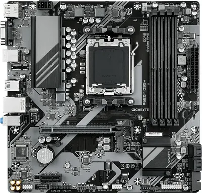 Материнская плата Gigabyte A620M DS3H, AM5, DDR5, mATX
