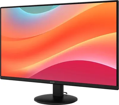 Монитор 27" MSI PRO MP272L IPS 1920x1080, 100 Гц, 4 мс (GtG), 16:9, 250 кд/м², HDMI, DisplayPort 1.2a, выход на наушники, Flicker Free, Low Blue Light, AMD FreeSync, наклон экрана, черный