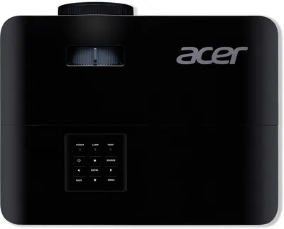 Проектор ACER X129H (DLP, XGA 1024x768, 4800Lm, 20000:1, +НDMI, 1x3W speaker, 3D Ready, lamp 10000hrs, BLACK, 2.8kg)