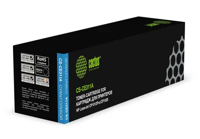 <111851> Картридж лазерный Cactus CS-CE311A для HP LJ CP1012Pro/CP1025 голубой (1000стр.) [CS-CE311A]