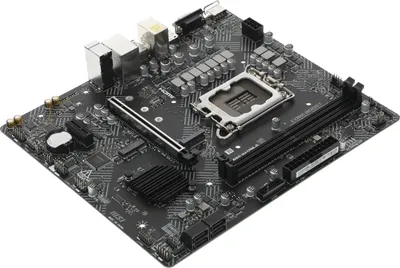 Материнская плата/ MB MSI INTEL H610 s1700, 2xDDR5(96GB), D-SUB/HDMI 2.1/DP, 1xPCIe 4.0x16, 1xPCIe 3.0, 1xLAN, 4xSATA 6Gb/s, 1xM.2, 1xM.2 E key, 2xUSB 3.2, 4xUSB 2.0, 1xPS/2, mATX