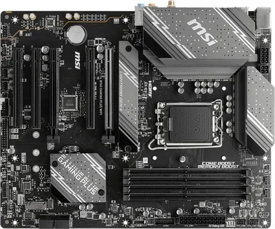 Материнская плата/ MB MSI INTEL B760 s1700, 4xDDR5(256GB), HDMI 2.1/DP, 3xPCIe 4.0x16, 2xPCIe 3.0x16, 1xLAN (2.5GbE), Wi-Fi, BT, 4xSATA 6Gb/s, 2xM.2, 1xUSB-C, 2xUSB 3.2, 4xUSB 2.0, 1xPS/2, ATX