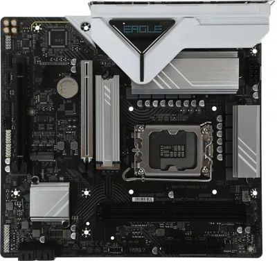 Материнская плата Gigabyte B860M EAGLE V2, LGA1851, B860, 2×DDR5, mATX
