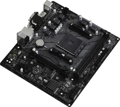 Материнская плата ASRock OEM B550M-HDV, Socket AM4, AMD B550, 2xDDR4-3200, D-SUB+DVI-D+HDMI, 1xPCI-Ex16, 1xPCI-Ex1, 4xSATA3(RAID 0/1/10), 1xM.2, 8 Ch Audio, 1xGLan, (2+4)xUSB2.0, (4+2)xUSB3.2, 1xPS/2, mATX, RTL, (931635) (B550M-HDV||oem)