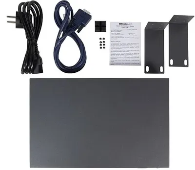 Коммутатор ORIGO Управляемый L2 PoE-коммутатор, 8x1000Base-T PoE, 2x1000Base-X SFP, PoE-бюджет 135 Вт, консольный порт RJ-45, комплект для установки в 19" стойку
