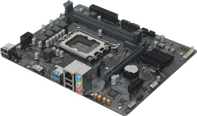 Материнская плата Gigabyte H610M K DDR4, LGA1700, Intel®H610, 2xDDR4-3200, HDMI, 1xPCI-Ex16, 1xPCI-Ex1, 2xSATA3, 1xM.2, 8Ch Audio, GLan, (4+2)xUSB2.0, (2+2)xUSB3.2, mATX, RTL bp (H610M K DDR4 плохая упаковка)