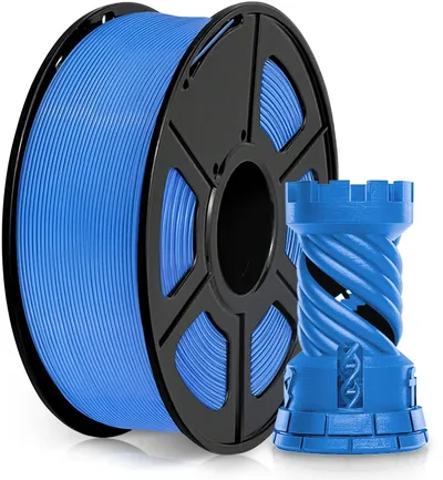 Пластик Cactus CS-3D-ABS-1KG-BLUE, ABS, синий, 1.75мм, 1кг