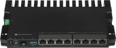 Маршрутизатор MikroTik RB5009UPr+S+IN, 1×2.5GbE PoE, 7×1GbE PoE, 1×SFP+