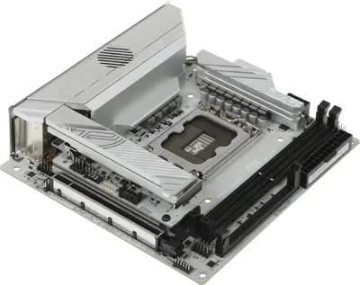 Материнская плата MSI MPG Z890I EDGE TI WIFI Z890, LGA1851, 4*DDR5, 2*PCIEx16, 1*PCIEx1, 5*M.2, 2*TypeC, 4*USB3.2Gen2, 6*USB3.2Gen1, 5*USB2.0, 4*SATA3.0, 5G, 2*Type-C(DP), HDMI, ATX, RTL