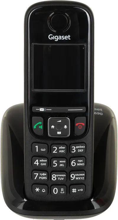 Радиотелефон Gigaset s30852-h2816-m201, DECT, черный