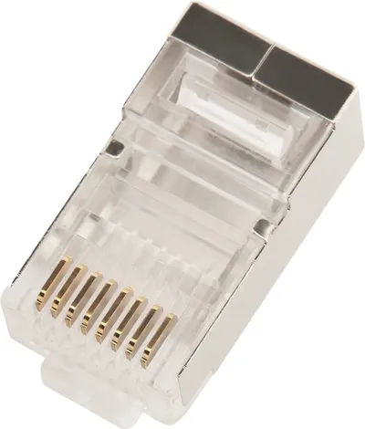 Коннектор RJ45 Lanmaster LAN-EZ45-8P8C/S5E-100, STP, Cat.5e, 100шт