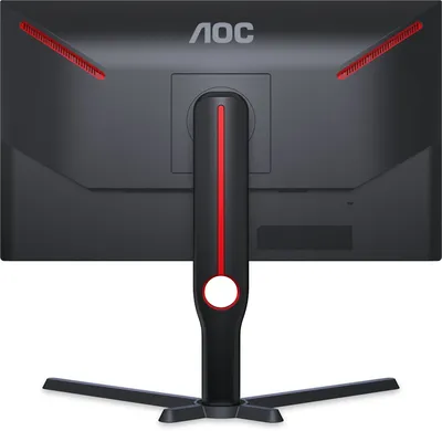Монитор 24.5" AOC AGON 25G3ZM  VA, 1920x1080, 240Hz, 1ms, 300сd/m, 3000:1 | 2xHDMI(2.0), DP(1.2) | HAS, Pivot, Swivel, InPSU, Speakers, Vesa 100, Black/Red